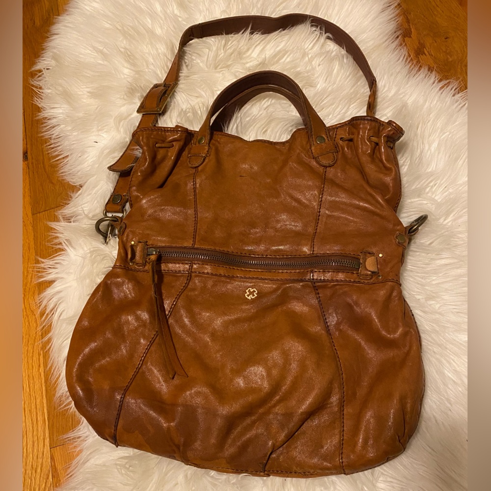 Lucky Brand Leather Purse Brown